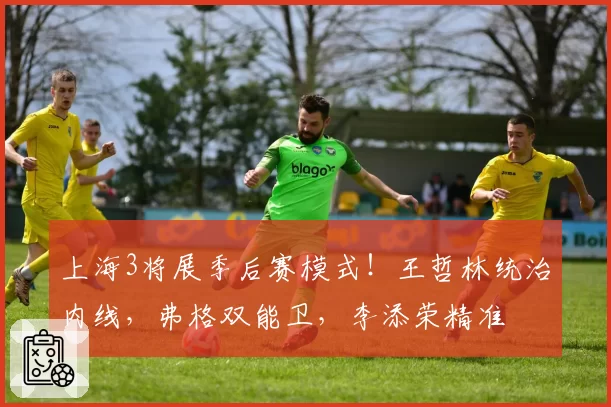 上海3将展季后赛模式！王哲林统治内线，弗格双能卫，李添荣精准